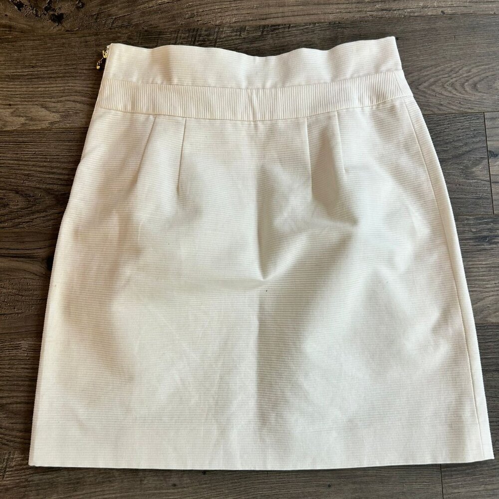 Kate Spade cream skirt size 8